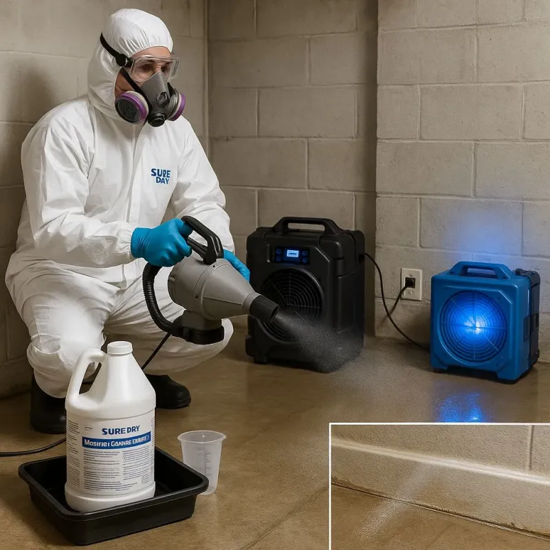 Sanitization and Odor Removal process in Koontz Lake, IN