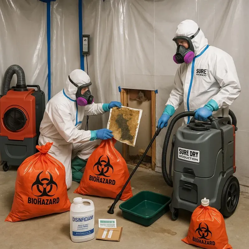 Contaminated Water Handling Protocols process in Koontz Lake, IN