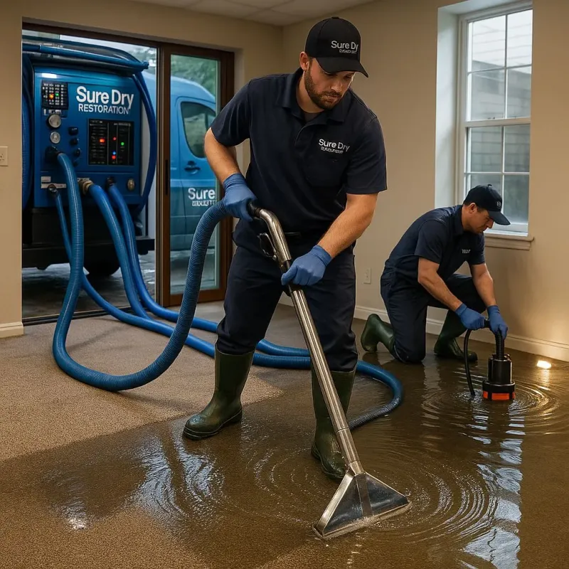 Water Extraction and Removal process in Koontz Lake, IN